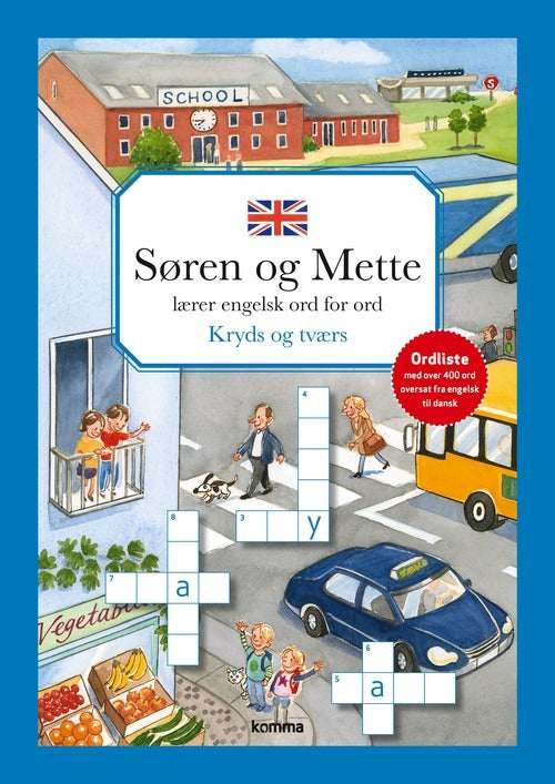 Søren og Mette lærer engelsk ord for ord