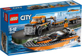 60085 LEGO CITY GREAT VEHICLES FIRHJULSTRÆKKER MED MOTORBÅD