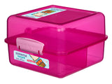 Madkasse Sistema 1,4l lunch cube ass