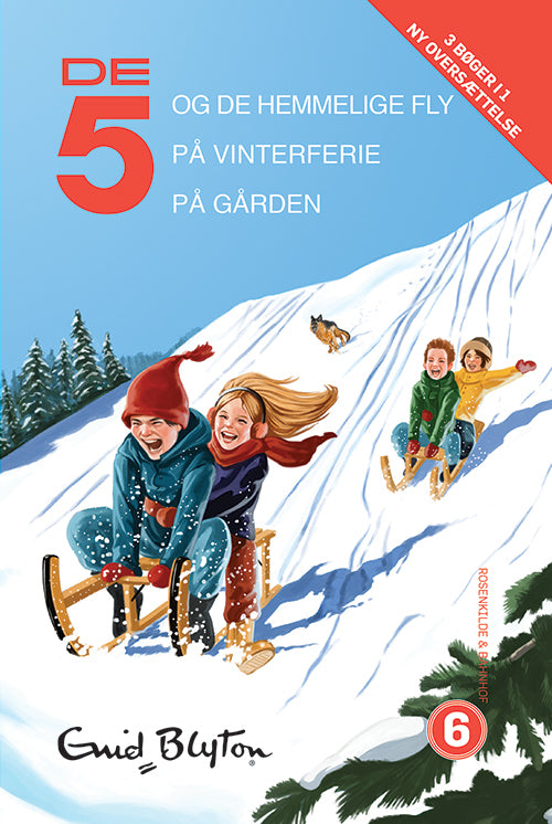 De 5 og de hemmelige fly De 5 på vinterferie De 5 på gården