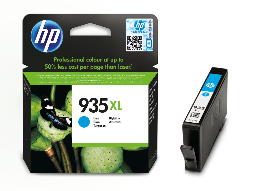 HP 935 xl cyan ink cartridge printerpatron