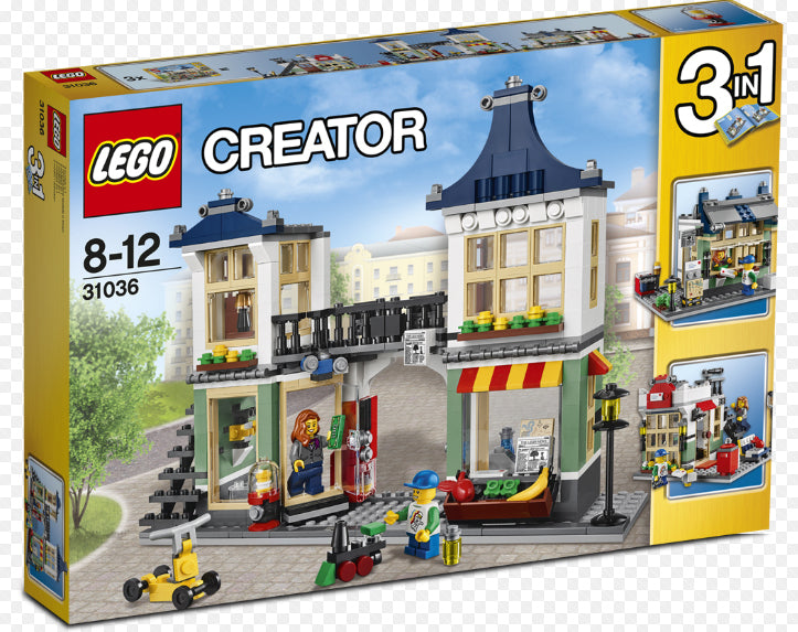 31036 LEGO CREATOR LEGETØJSBUTIK OG KØBMANDSBUTIK