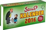 Storm P. kalender 2016 - 366 fluer