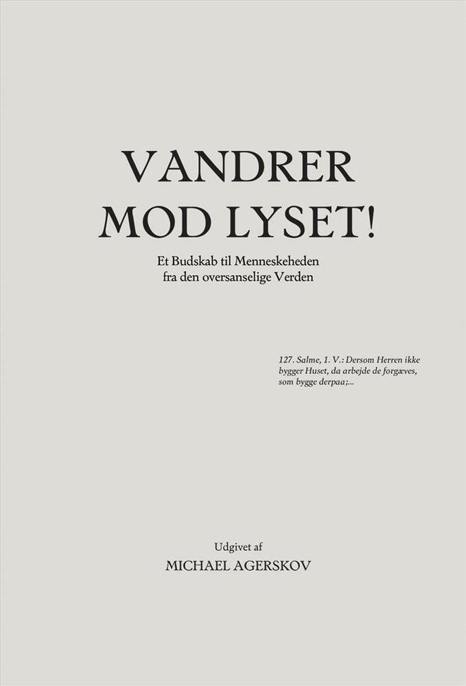 Vandrer mod Lyset!