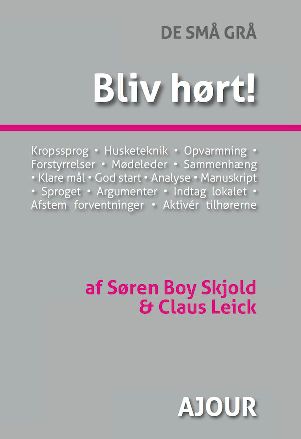 Bliv hørt!