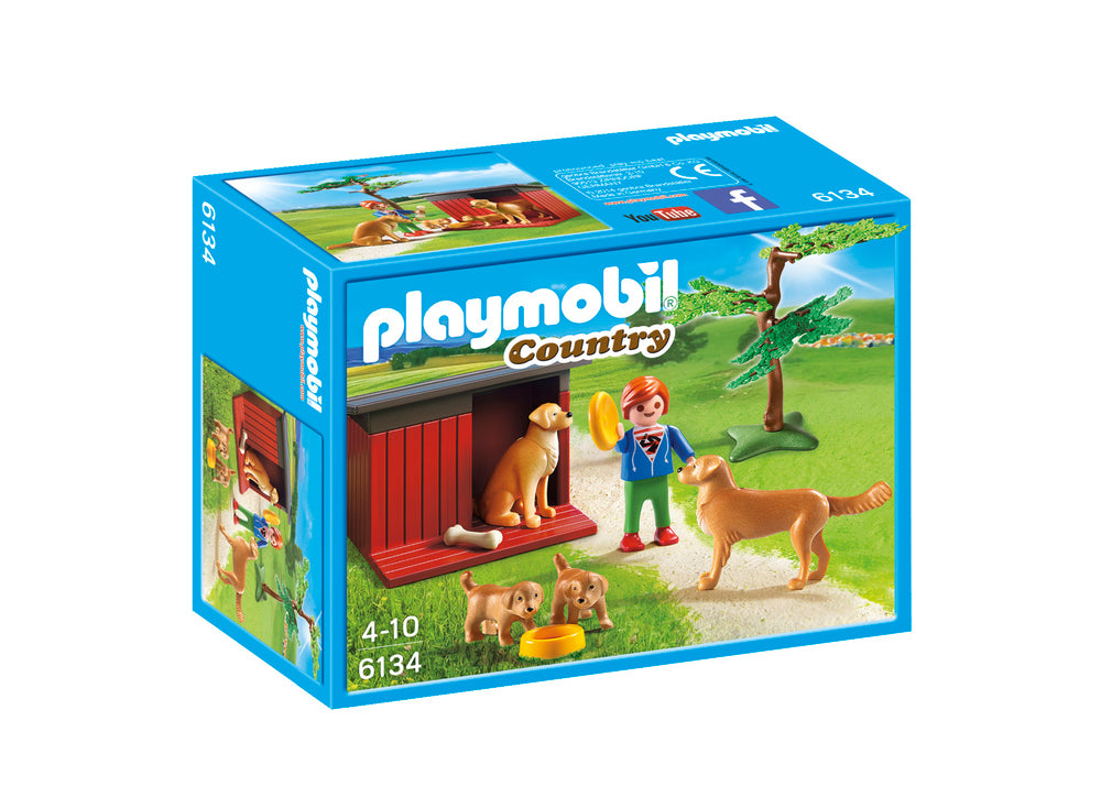 6134 GOLDEN RETRIEVER MED LEGETØJ