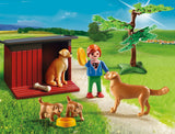 6134 GOLDEN RETRIEVER MED LEGETØJ