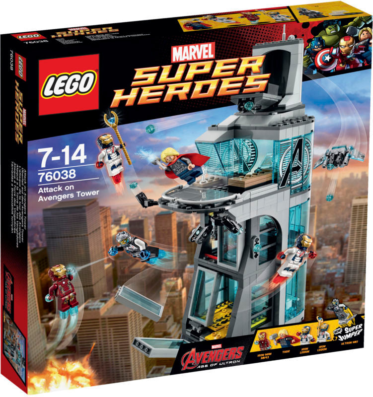 76038 LEGO AVENGERS ANGREB PÅ AVENGERS-TÅRNET