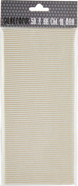 SILKEPAPIR HVID/GULD STRIB 50X50CM 10 ARK/PAKKE