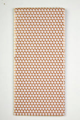 SILKEPAPIR GULD/HVID PRIK 50X50CM 10 ARK/PAKKE