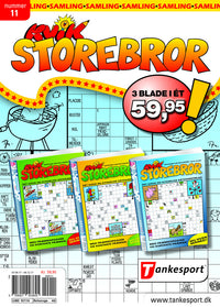 Krydsord - kvik kvik storebror samling