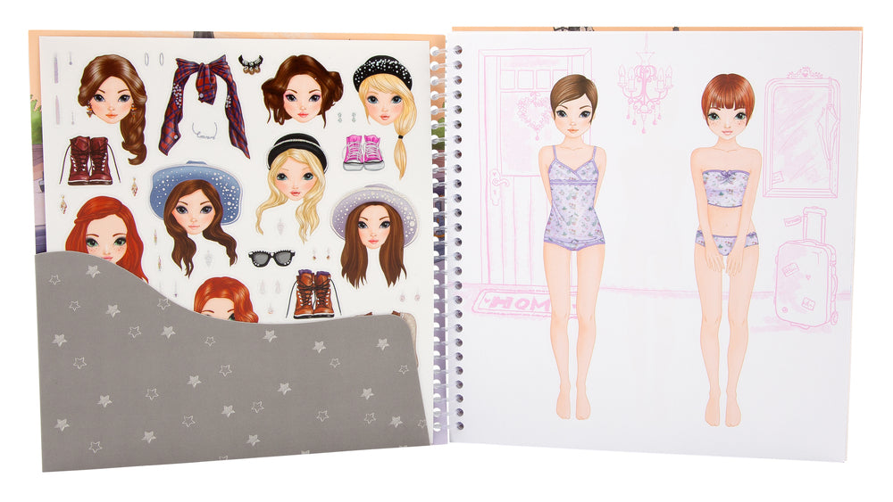 TOPModel DRESS ME UP STICKERBOG