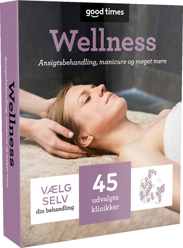 GOOD WELLNESS ANSIGTSBEHANDLING MANICURE OG MEGET MERE - BOX