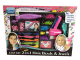 2 IN 1 HAIR BEADS AND JEWELS