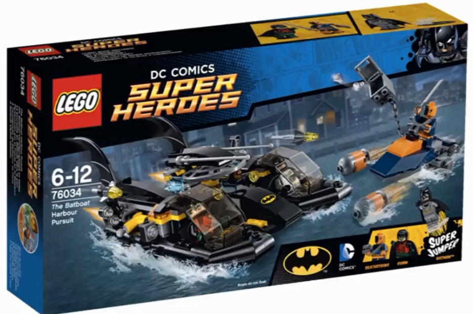 76034 LEGO SUPER HEROES HAVNEJAGT MED BATBÅDEN