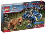 75918 LEGO JURASSIC WORLD T-REX PÅ SPORET