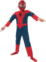 ULTIMATE SPIDERMAN DRAGT MED MUSKLER STR. 5-6 ÅR