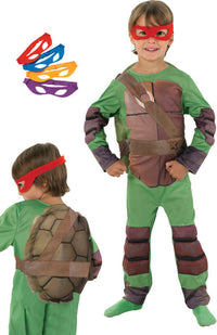 DRAGT NINJA TURTLES STR 5-6 ÅR