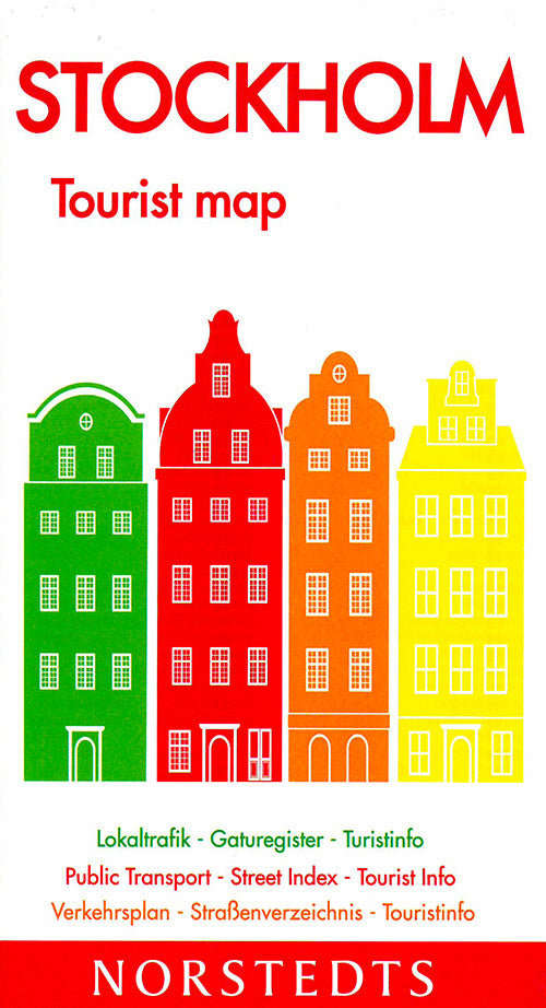 Stockholm tourist map