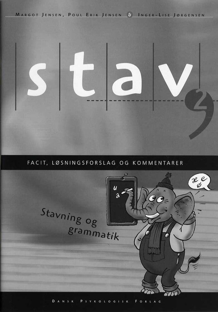 STAV 2 - Facit, løsningsforslag og kommentarer, 5. udgave