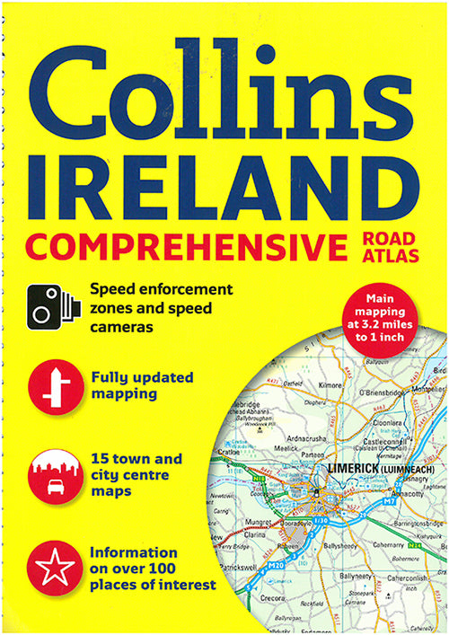 Collins Ireland Comprehensive Road Atlas