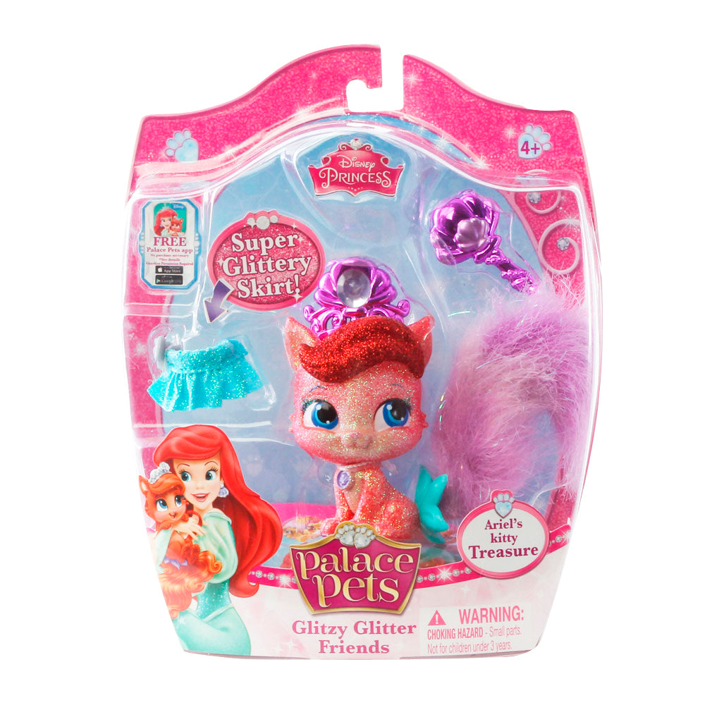 DISNEY PRINCESS PALACE PETS GLITZY AND GLITTER FRIEND