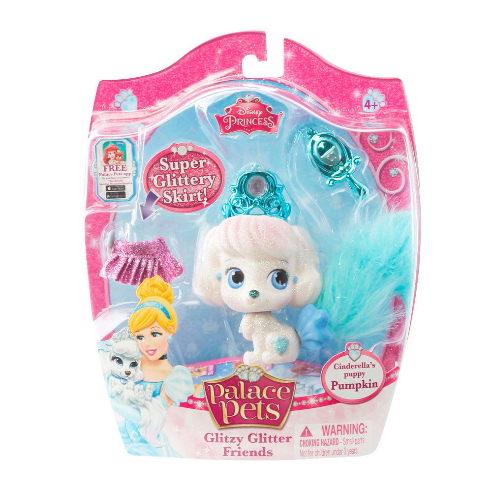 DISNEY PRINCESS PALACE PETS GLITZY AND GLITTER FRIEND