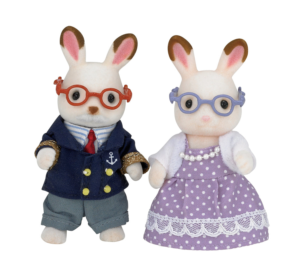 Sylvanian families chokolade chokolade kanins bedsteforældre