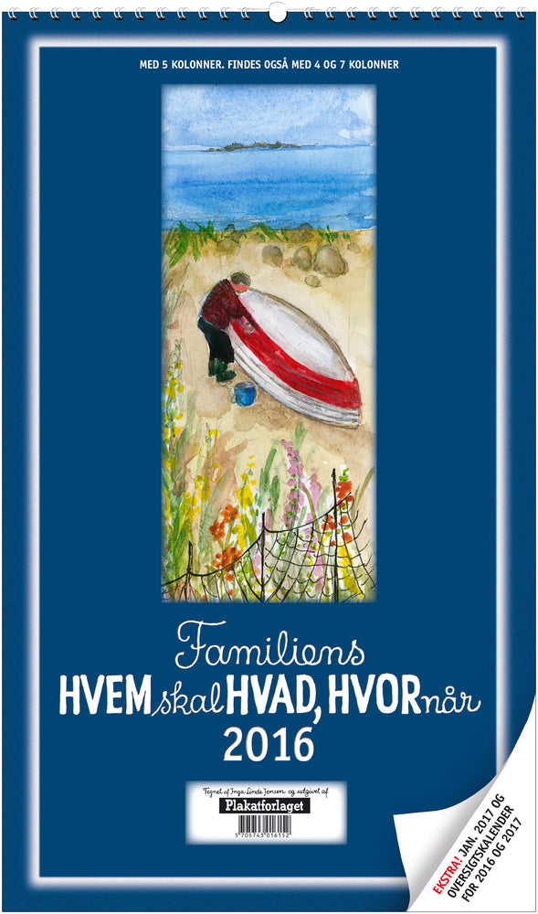 FAMILIENS HVEM SKAL HVAD HVORNÅR 2016