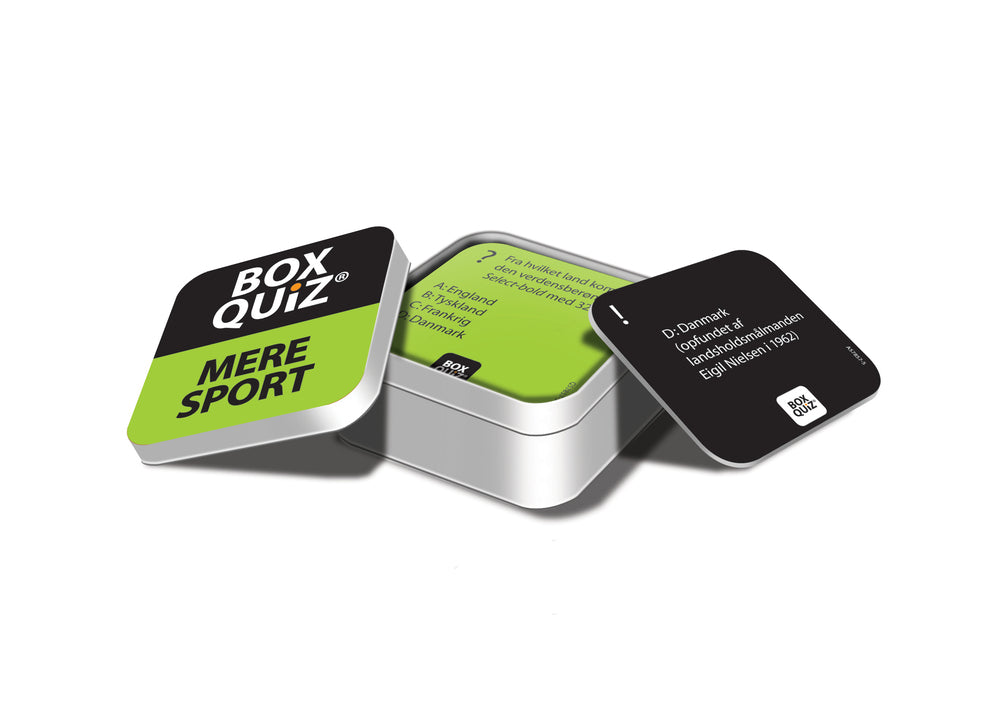 BOX QUIZ MERE SPORT