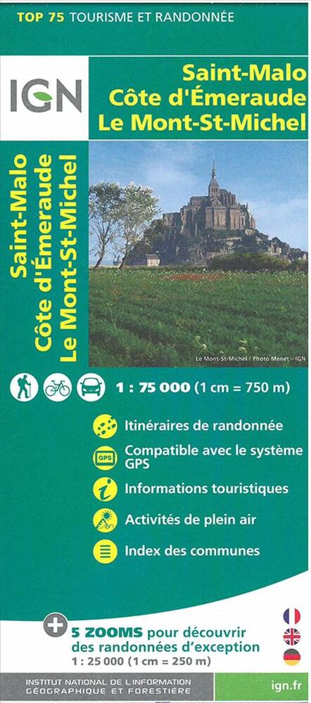 TOP75: 75037 Saint-Malo - Côte d'Emeraude - Mt-Saint-Michel