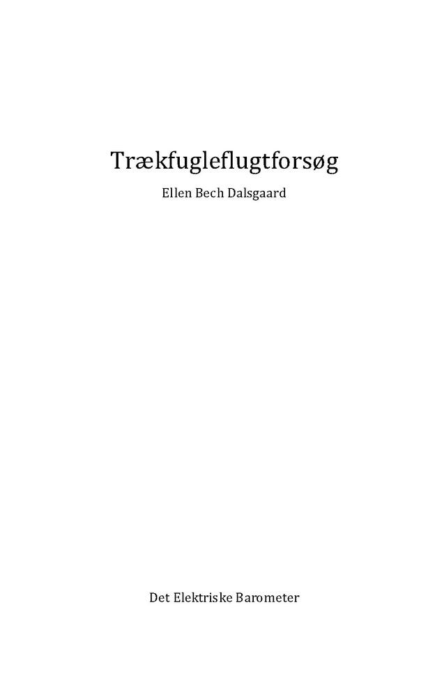 trækfugleflugtforsøg