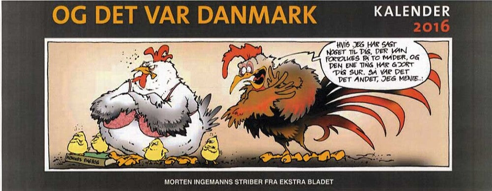 Og det var Danmark - kalender 2016