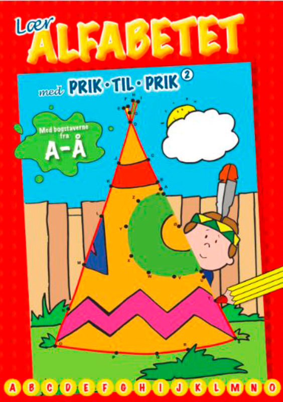 Lær alfabetet med prik til prik 2 (indianer)