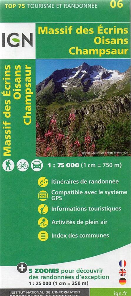 TOP75: 75006 Massif des Ecrins - Oisans - Champsaur