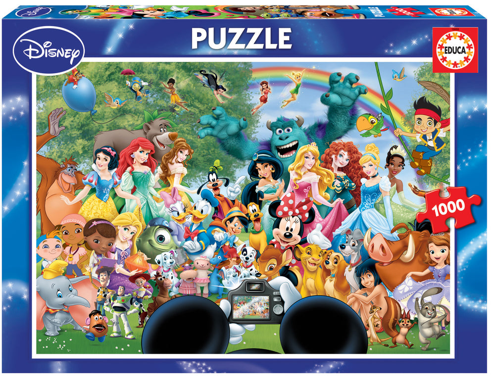 Puslespil marvellous world of disney 1000 brikker