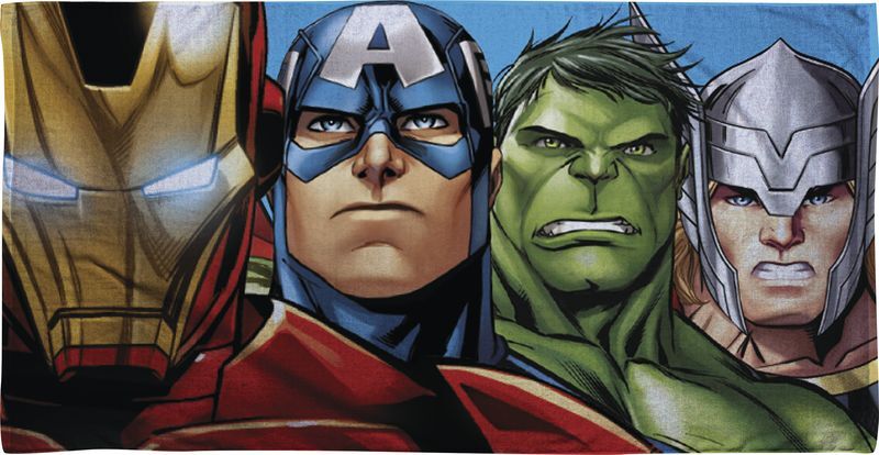 HÅNDKLÆDE AVENGERS  70 X 140 CM