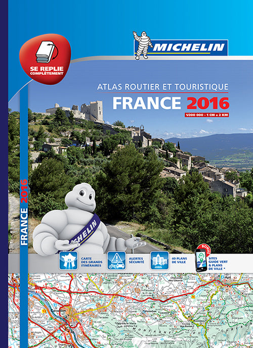 Michelin Tourist & Motoring Atlas France 2016