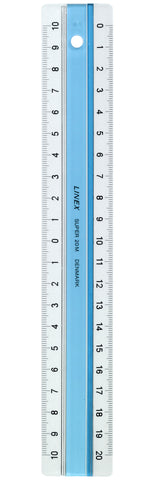 Lineal Linex super 20 cm lyseblå