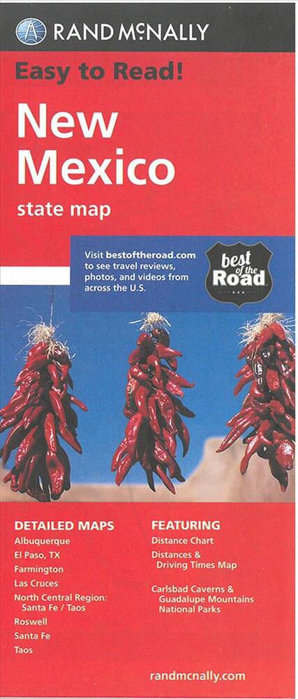 New Mexico State Map