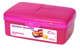 MADKASSE DRIKKEFLASKE SISTEMA SLIMLINE QUADDIE 1,5L