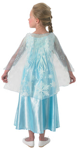 DISNEY FROST ELSA MUSICAL LIGHT UP DRAGT STR. 7-8 ÅR