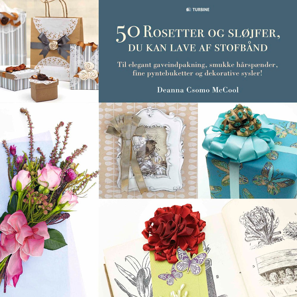 50 rosetter og sløjfer, du kan lave af stofbånd