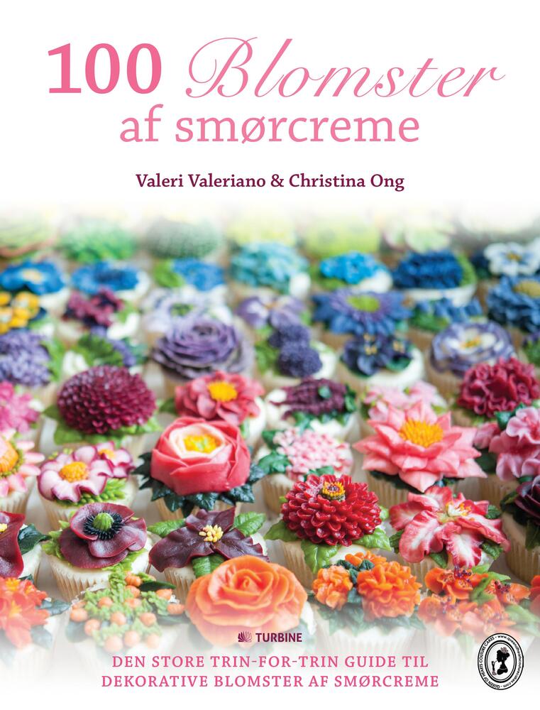 100 blomster af smørcreme