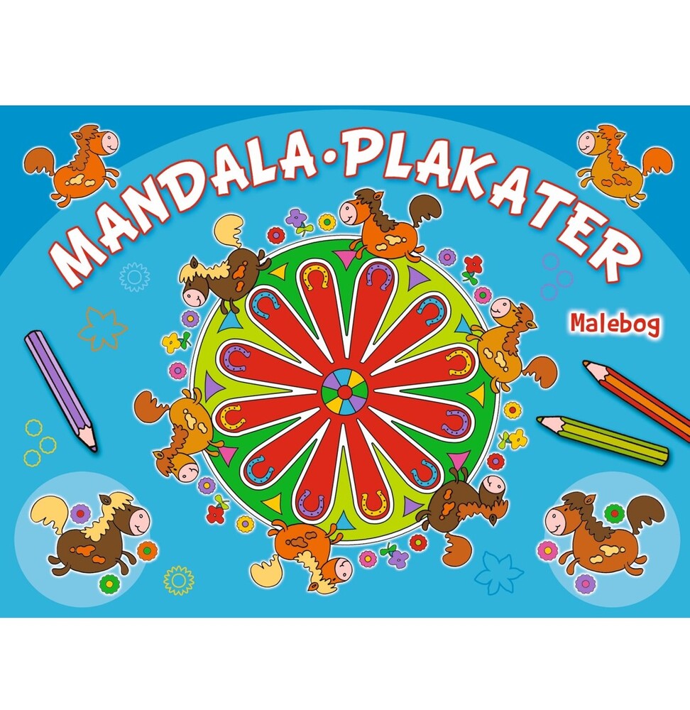 Mandala Plakater (blå)