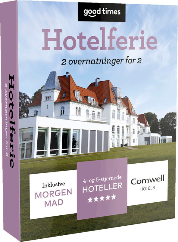 GOOD TIMES HOTELFERIE 2 OVERNATNINGER FOR 2 - BOX