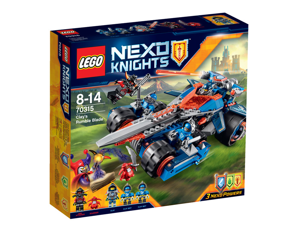 70315 LEGO NEXO KNIGHTS CLAYS RUMBLE BLADE