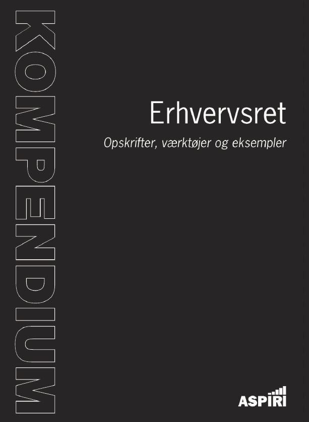 X - Kompendium i Erhvervsret