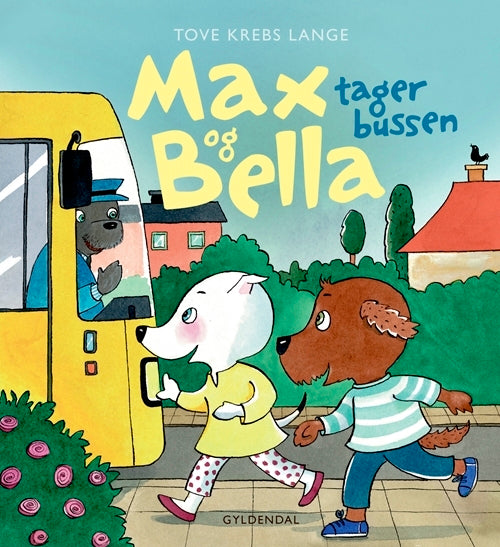Max og Bella - tager bussen