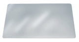 Skriveunderlag Duraglas 50x65 cm PP mat transparent